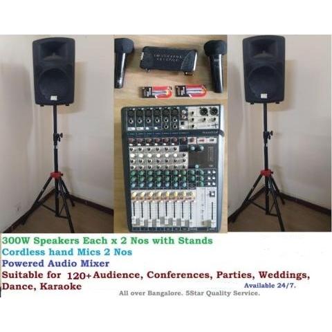 AHUJA and Soundcraft Mixer Public Address Systems rent in 